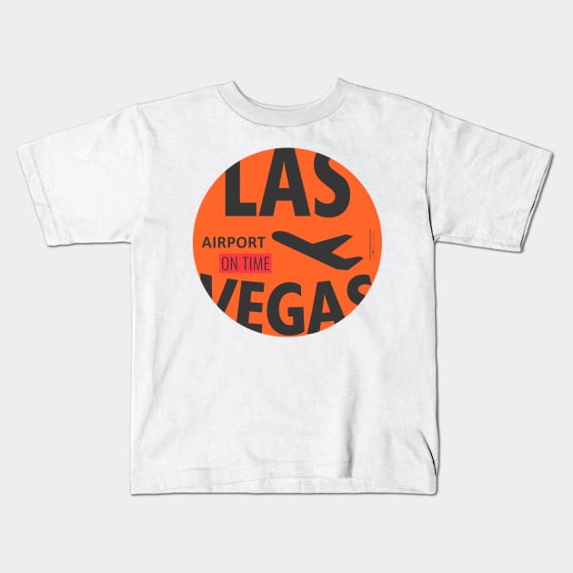 LAS VEGAS Kids T-Shirt by Woohoo